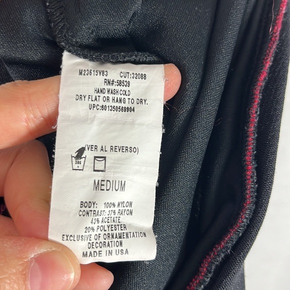 Vintage Y2K Speechless Black Handkerchief Halter Dress Womens M Dark Romantic - Picture 10 of 10